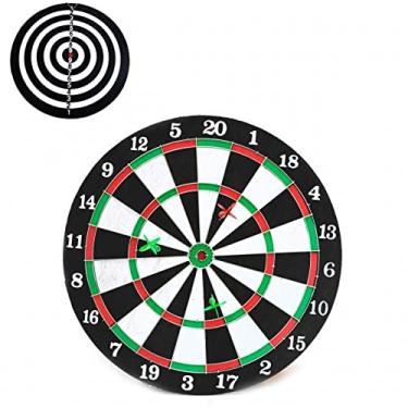 Imagem de Jogo de Dardos Tabuleiro 40cm 16" Duplo com Alvo 813968