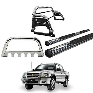 Imagem de Kit Quebra Mato+Santo Ant H3+Estri Perso-S10 94/11 Cromo C/D