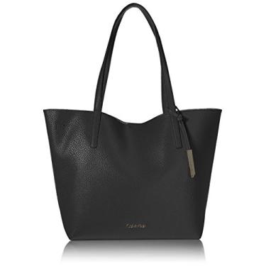 Imagem de Calvin Klein Bolsa Chemtech sem forro, Preto/dourado, One Size