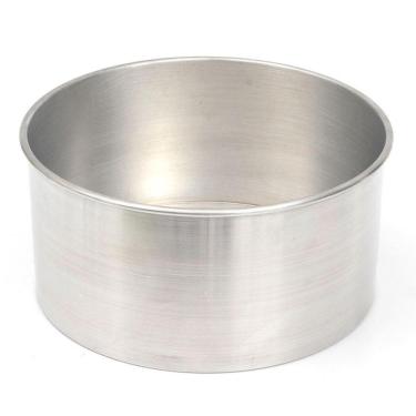 Imagem de Formas Assadeiras Redonda Alta Bolo Kit 2 Peças 25X10 Cm