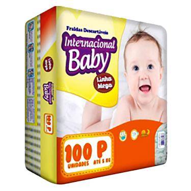 Imagem de Fralda Inf Internacional Baby Mega P C/100