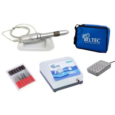 Imagem de Lb 100 Micromotor Beltec Unhas Gel Podologia Manicure Brocas