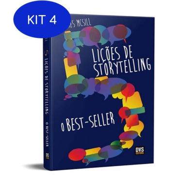 Imagem de Kit 4 Livro 5 Licoes De Storytelling - O Best-Seller