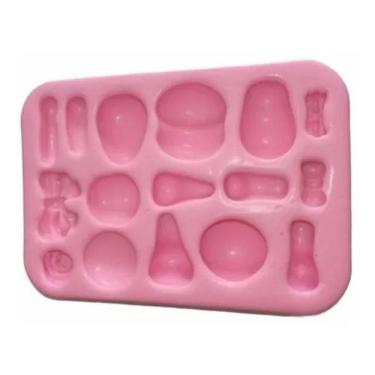 Imagem de Molde De Silicone Corpo Universal Bonecos