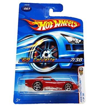 Imagem de Corvette Racer 1969 1/64 Hot Wheels