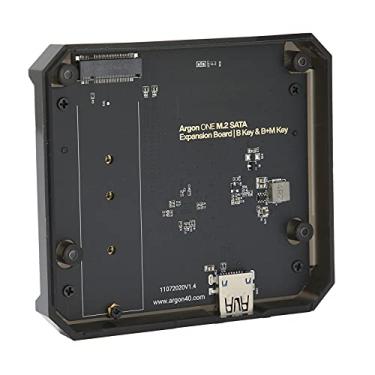 Imagem de Placa de expansão M.2, USB 3.0 para SATA Connect SSD Solid State Drives Case para Raspberry Pi 4B, fácil de montar