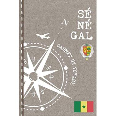 Imagem de Senegal Carnet de Voyage: Cahier de Voyageurs Dot Grid Pointillé A5 - Dotted Journal de bord pour Ecrir, Bucket List. Livre pour l'écriture, dessiner. ... d'activités vacances - Notebook á points