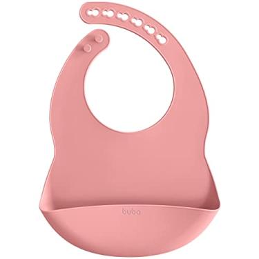 Imagem de Buba Babador Pega Migalhas Em Silicone Rosa