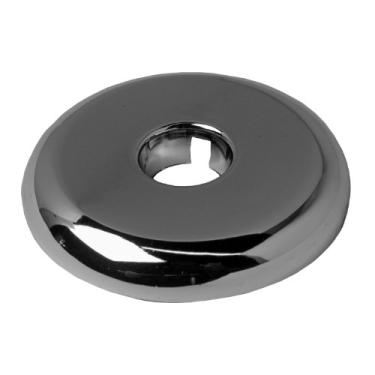 Imagem de LASCO 03-1581 Flange de piso e teto, serve para tubo de ferro de 9,5 mm, plástico cromado