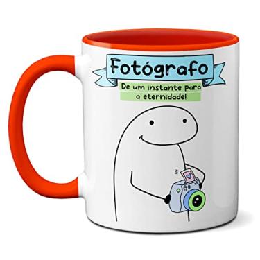 Imagem de Caneca Fotógrafo Foto Perfeita Instante Eternizado Presente (Vermelha)