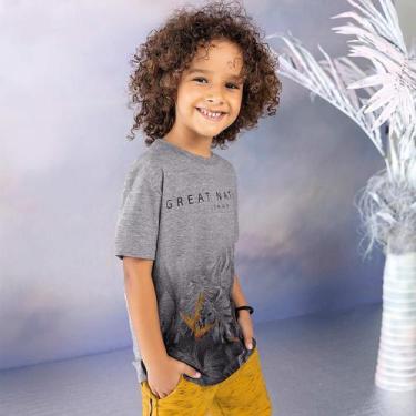 Imagem de Camiseta Infantil Masculina Lemon Kids Meia Malha