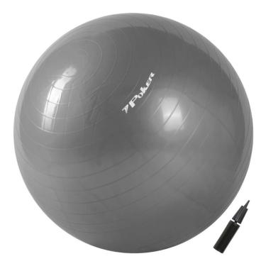 Imagem de Bola Suça Para Pilates - Gym Ball 65 Cm Com Bomba - Poker