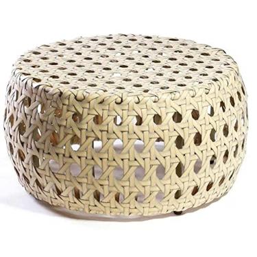 Imagem de Mesinha de centro Pufe fibra sintética de jardim varanda