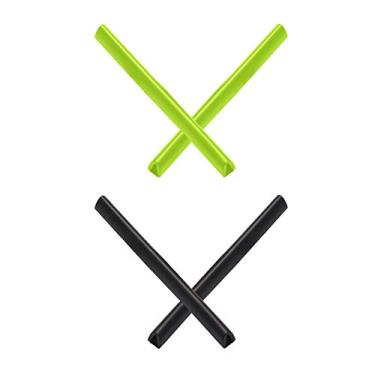 Imagem de Mryok — Meias de substituição para óculos de sol Oakley Triggerman – Opções, Green & Black, One Size