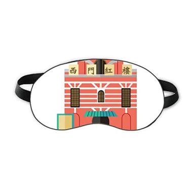 Imagem de Taiwan Atrations The Red House Sleep Eye Shield Capa para sombra noturna macia
