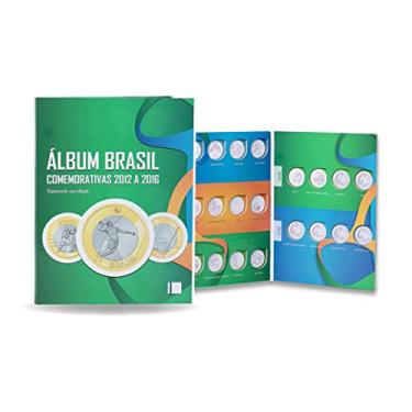 Imagem de álbum para moedas comemorativas olímpiadas rio 2016
