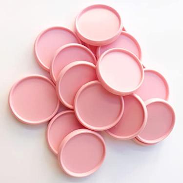 Imagem de Kit 12 Discos G 32mm de Caderno Infinito Sistema Inteligente Amor Infinito Cadernos - Liso (Rosa Claro)