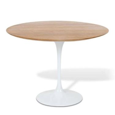 Imagem de Mesa De Jantar Tulipa Saarinen Redonda 60 Cm Cor Branco
