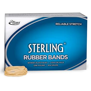 Imagem de Alianças de borracha esterlina 24145 Alliance Rubber tamanho #14, 1 caixa contém aprox. 3100 pulseiras (5 cm x 6 cm, crepe natural)