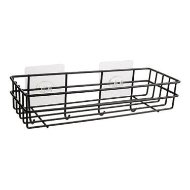 Imagem de VOSAREA 2 Pcs Ganchos Para Organizador De Rack Xampu Cozinha Suporte De Sucção Pratelei...