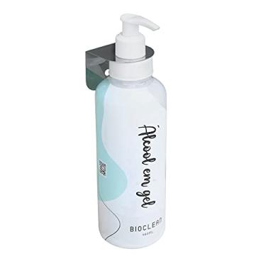 Imagem de Dispenser Pump para Sabonete Álcool Gel Shampoo Condicionador Feito Em Plástico, fixação na parede 480 ml Bioclean - Biovis