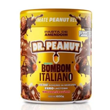 Imagem de PASTA DE AMENDOIM (600G) DR. PEANUT - WHEY PROTEIN - Suplemento (Bombom Italiano)