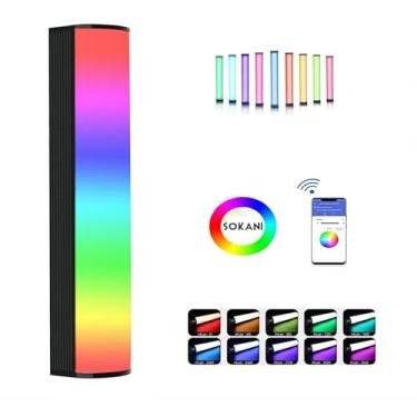 Imagem de Sokani X8 RGB Mini Tube LED Video Stick, Handheld Wand, Iluminação de Fotografia Portátil, Controle APP, Mini Tube Fill Light para Tiktok e YouTube