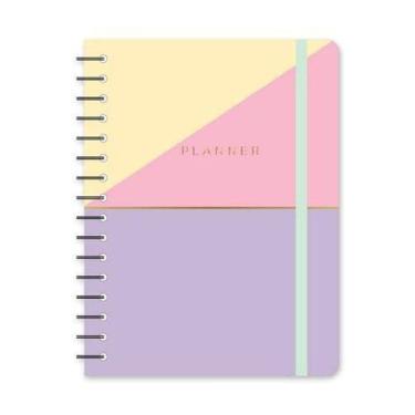 Imagem de Planner Permanente Wire-O A5 - Cícero - Pastel Block