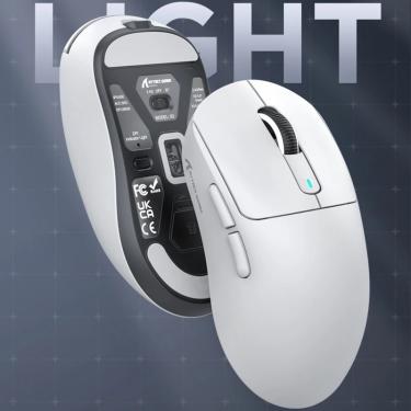 Imagem de Attack Shark X3 Mouse Bluetooth sem fio  Mouse leve com conexão Tri-Mode  26000DPI  650ips PixArt