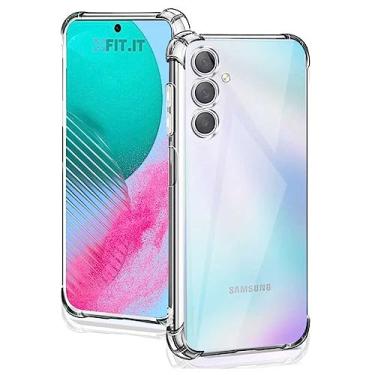 Imagem de Capa Capinha Antiqueda Transparente para Samsung Galaxy M54