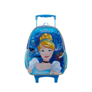 Imagem de Mochila carrinho Cinderela X 16"