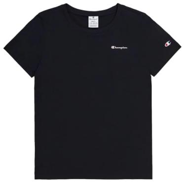 Imagem de Champion Camiseta feminina de manga comprida (cores aposentadas), Sable escuro, preto, PP