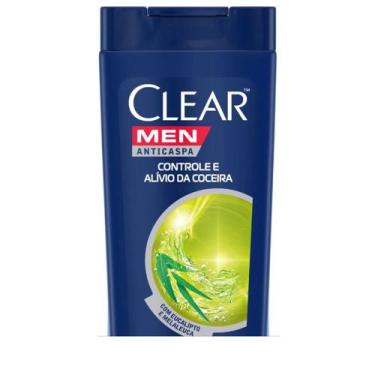 Imagem de Shampoo Clear Men Anticaspa Alívio Da Coceira Com 200ml