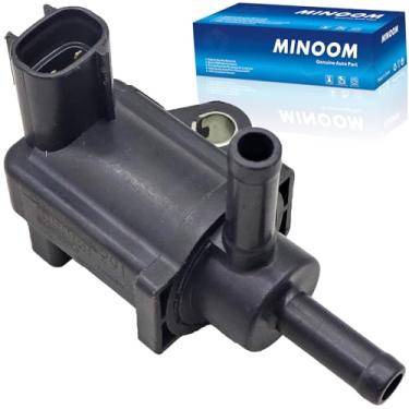 Imagem de MINOOM Válvula Solenoide de Purga de Vapor 90910-12262 para Toyota 4Runner 03-12, FJ Cruiser 07-10, Tacoma 05-16, Tundra 05-10 - 2 Portas, Rosca, Solenoide - Válvula
