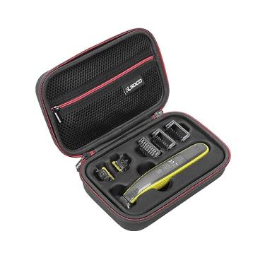 Imagem de RLSOCO Estojo para Philips Norelco OneBlade 360 Face e OneBlade, adequado para Philips QP2724/10, QP2834/70, QP2724/90, QP2520/90, QP2630/70, QP2515/49 Aparador de barba elétrico híbrido e barbeador (adequado para)