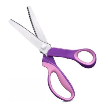 Imagem de Tesoura Picotar Zig Zag 5mm Cabo Soft Premium Artesanato