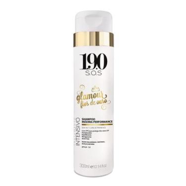 Imagem de Shampoo Glamour Fios De Ouro 190 Terapia Capilar Peel Line 300ml