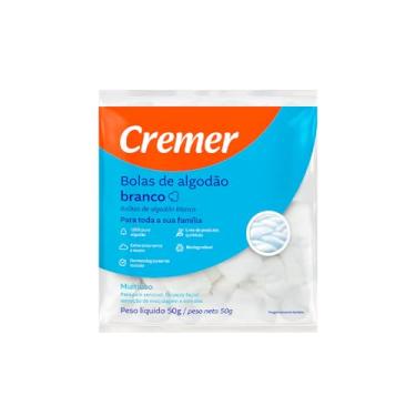 Imagem de Cremer Algodao Bolas Cremer 50G Cx C/40