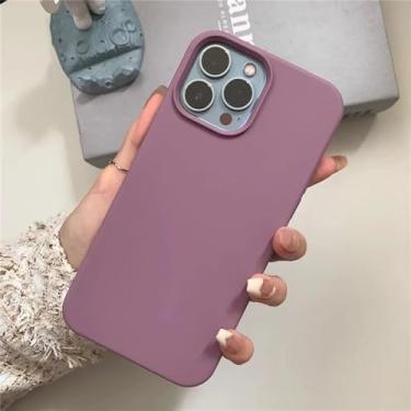 Imagem de Capa de telefone líquido para iphone 15 14 13 12 11 Pro Max titânio natural proteção total à prova de choque, groselha preta, para iPhone SE 2020