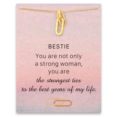 Imagem de STORYJEWELLERY Colar de melhor amigo, colar de amizade para mulheres, presente para amigas femininas, presentes de amizade para mulheres amigas, presentes para melhores amigas, presentes de irmãs