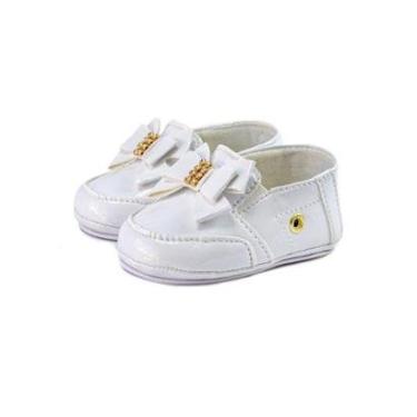 Imagem de Mocassim de bebe menina recem nascido sapatinho infantil criança conforto-Feminino