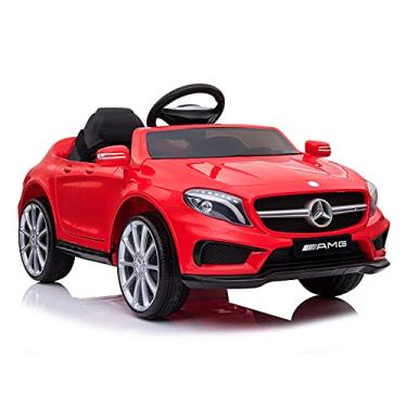 Imagem de Bang Toys Carro Elétrico Infantil Mercedes-Benz AMG 12v Recarregável Vermelho