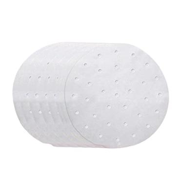 Imagem de 100 forros de papel manteiga para fritadeira a ar, antiaderentes e pré-cortados, vaporizador e ferramenta de cozimento para forno, fritadeira a ar e churrasqueira - 3 tamanhos disponíveis - Cozinha