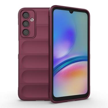 Imagem de Asuwish Capa de celular para Samsung Galaxy A05s/A05 com protetor de tela de vidro temperado e TPU macio, fina, à prova de choque, capa protetora de silicone acessórios Ao5s Ao5 A 05s 05 mulheres