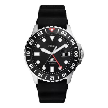 Imagem de Relógio Fossil Masculino Blue Prata - Fs6036/2Kn