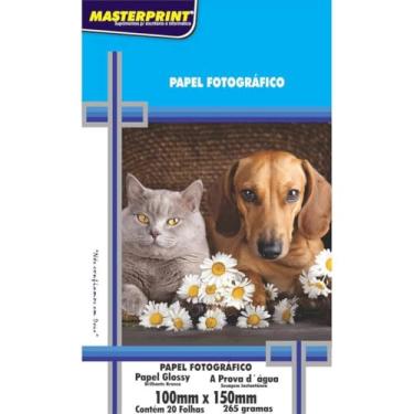 Imagem de Papel Fotografico Inkjet 10X15Cm Glossy 265G Pacote Com 20-48502