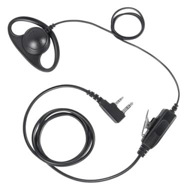 Imagem de Fone de ouvido de rádio bidirecional com microfone Ptt para Baofeng para Kenwood para Walkie Talkie Retevis (5)