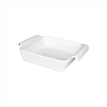 Imagem de Travessa Refratária Retangular Rasa Em Porcelana Fall Oxford 1,1L