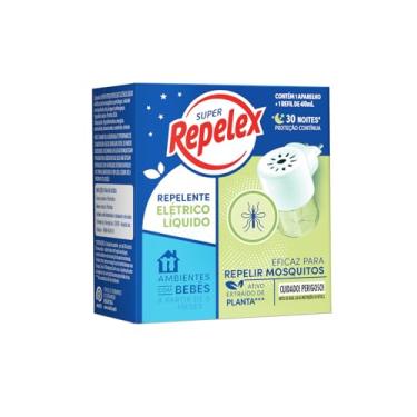 Imagem de Repelex Repelente elétrico líquido 30 noites Aparelho + Refil