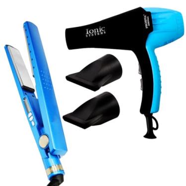 Imagem de Kit Prancha Chapinha Titanium + Secador Profissional 8600w 220v